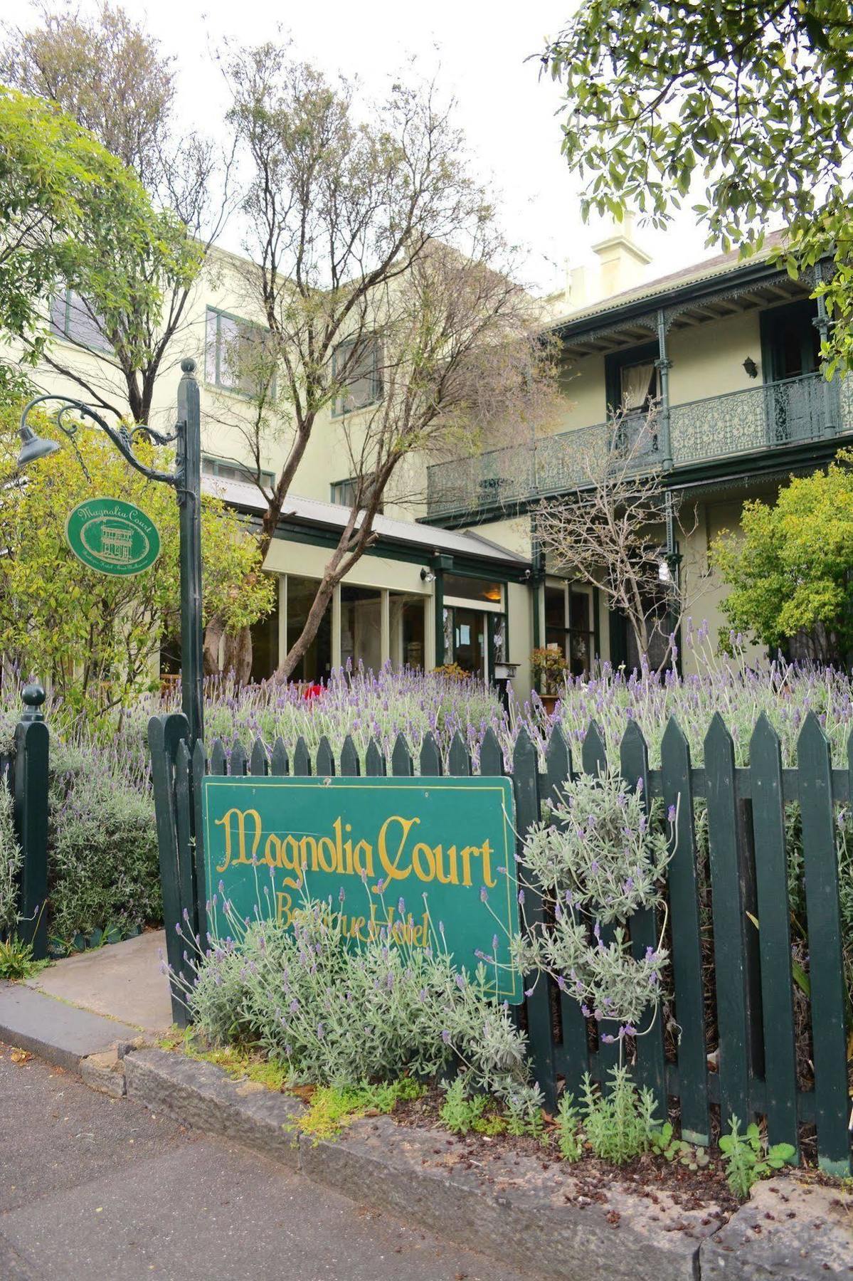 Magnolia Court Boutique Hotel Мельбурн Экстерьер фото